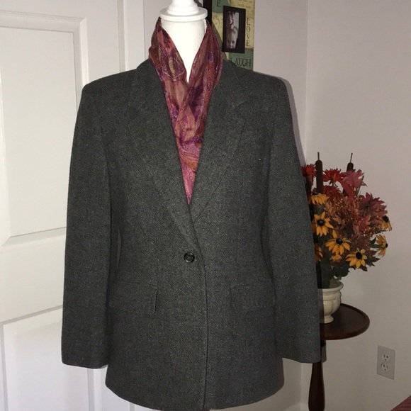 Lands' End Jackets & Blazers - Land’s End women’s wool suit jacket